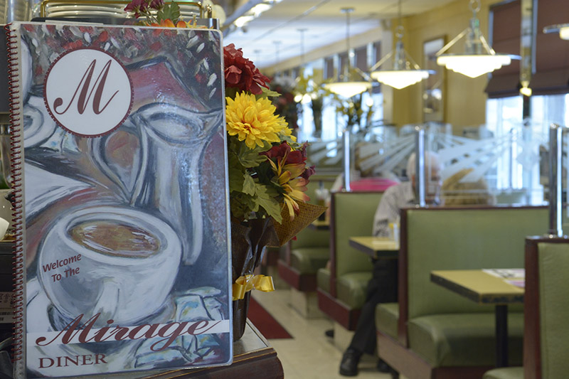 Mirage Diner interior