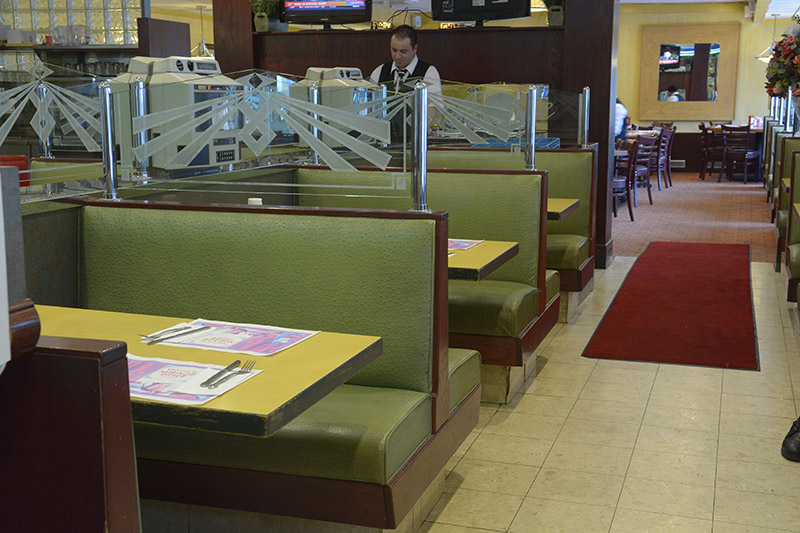 Mirage Diner dining area